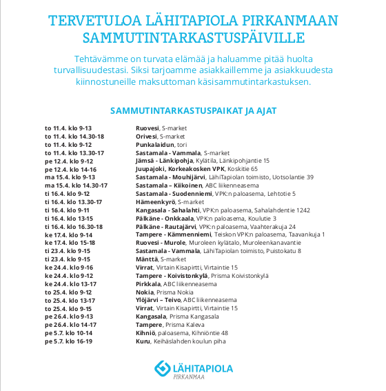 Lähitapiolan Sammutintarkastukset :: Ylvenkotisivu